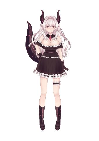 模写竜の女